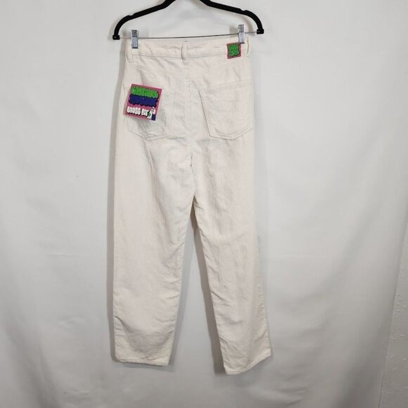 Empyre Tori Off-White Corduroy Skate Pants - Size 3 - Picture 8 of 12